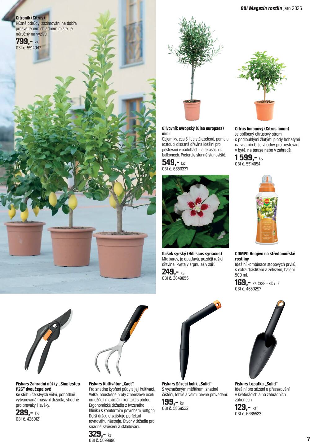 Leták OBI - OBI Magazín rostlin od 15.4. do 14.5.2026 - strana 7