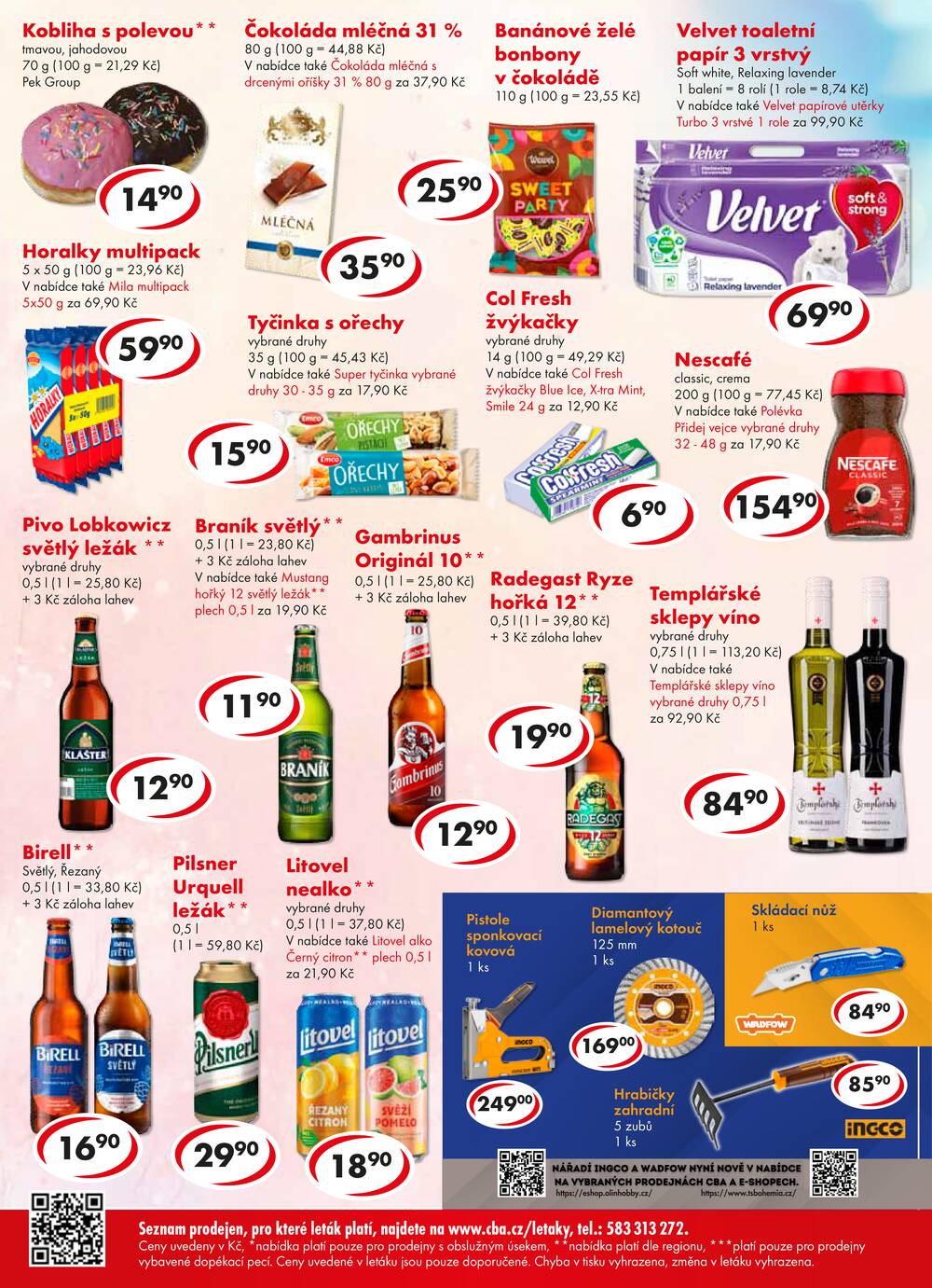 CBA potraviny od 29.4. do 10.5.2026