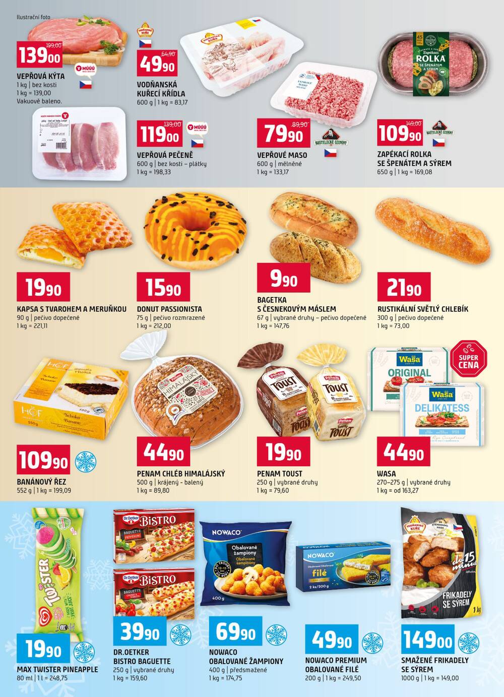 Terno České Budějovice, Třeboň, Trhové sviny, Bechyně, Týn nad Vltavou od 22.4. do 28.4.2026