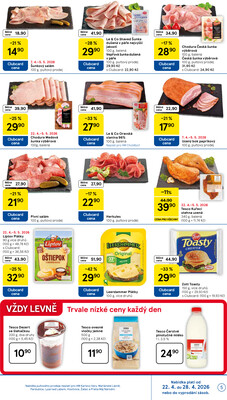 Tesco malé hypermarkety od 22.4. do 28.4.2026