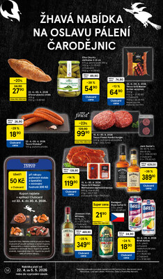 Tesco malé hypermarkety od 22.4. do 28.4.2026