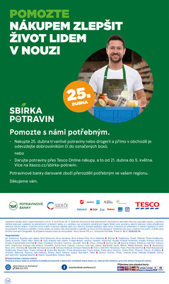 Tesco malé hypermarkety od 22.4. do 28.4.2026