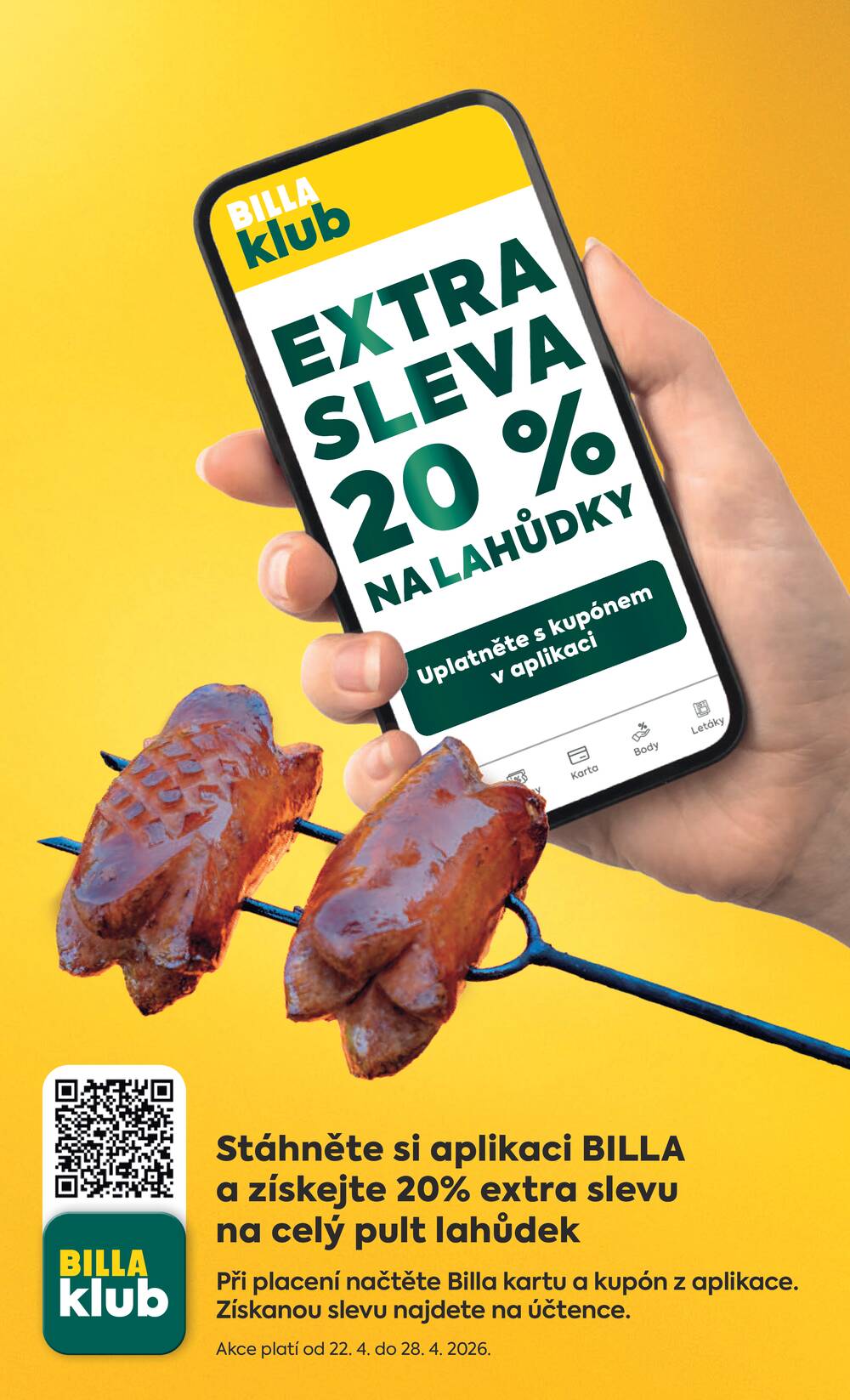 BILLA od 22.4. do 28.4.2026