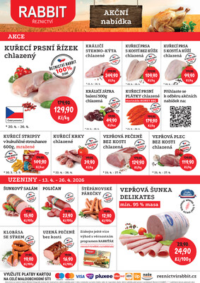 RABBIT řeznictví : 1 leták