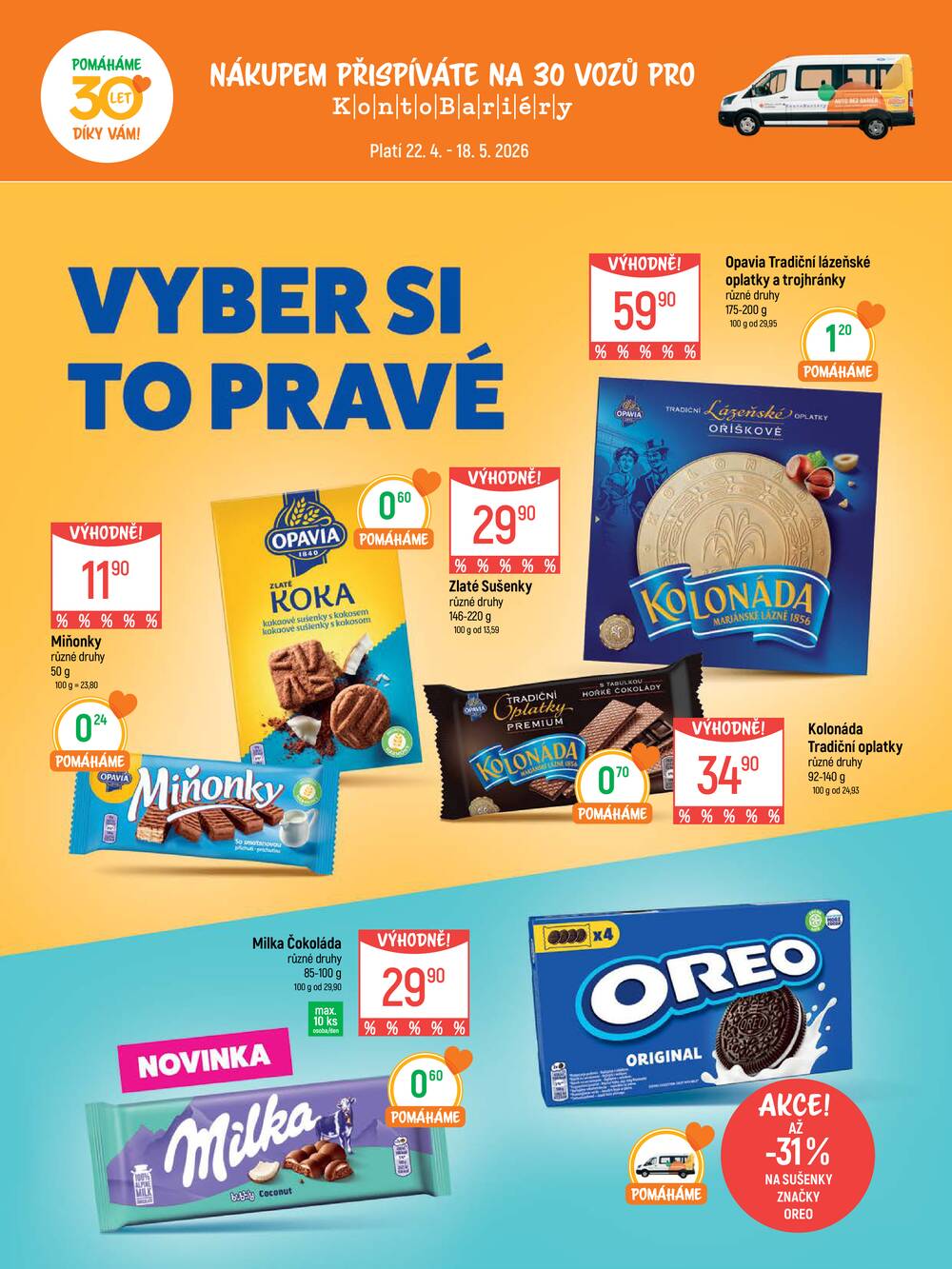 Akční leták Globus 22.4. - 18.5.2026 - Globus Praha - Zličín