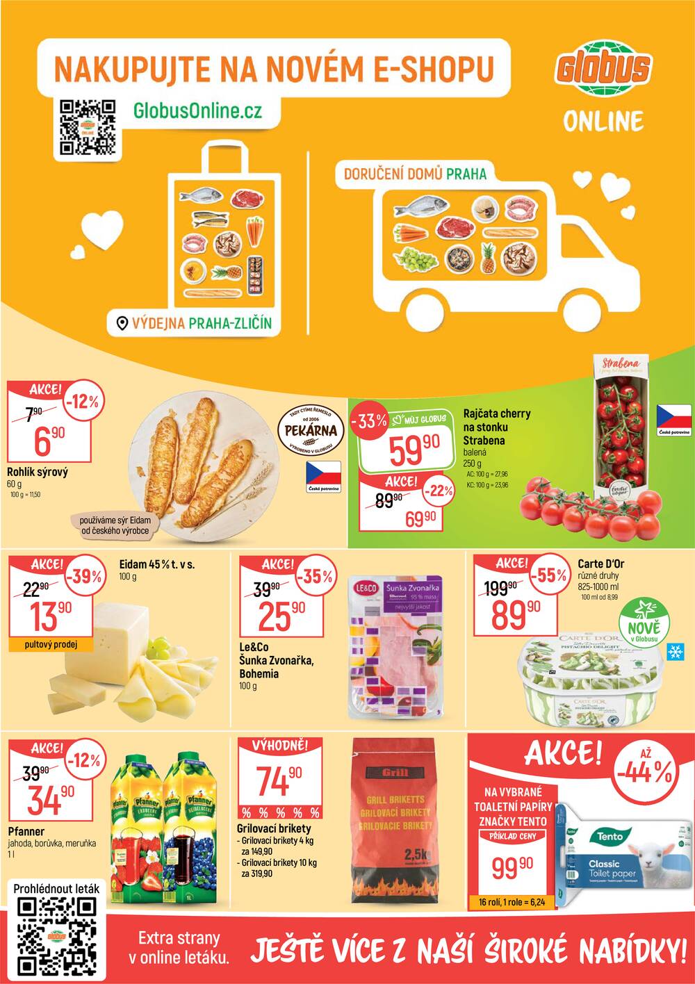 Leták Globus - Akční leták Globus 22.4. - 28.4.2026 - Globus Praha - Zličín - strana 2