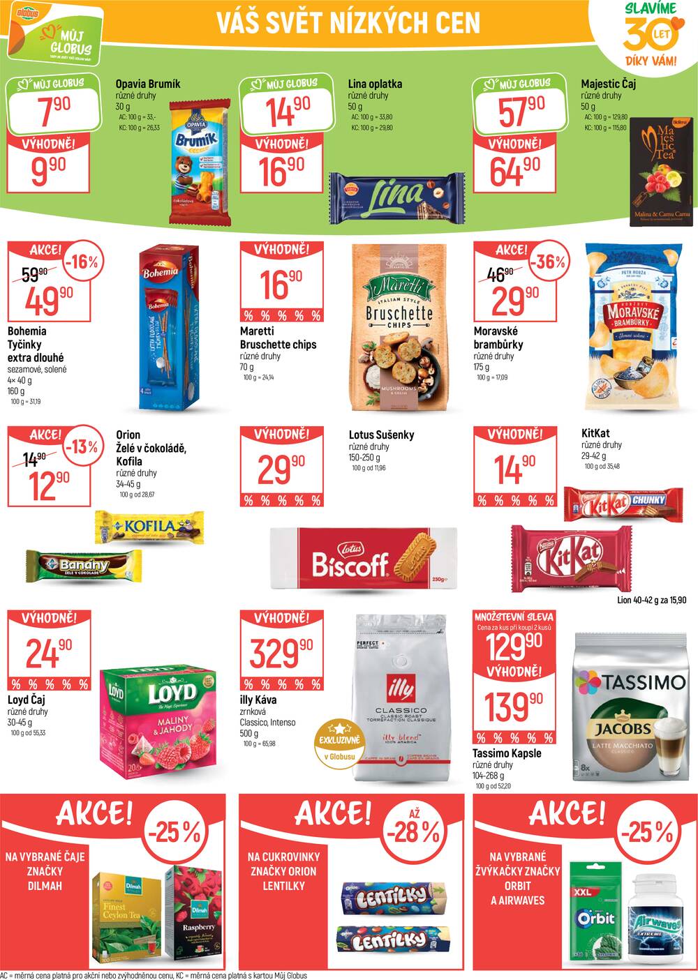 Akční leták Globus 22.4. - 28.4.2026 - Globus Praha - Zličín