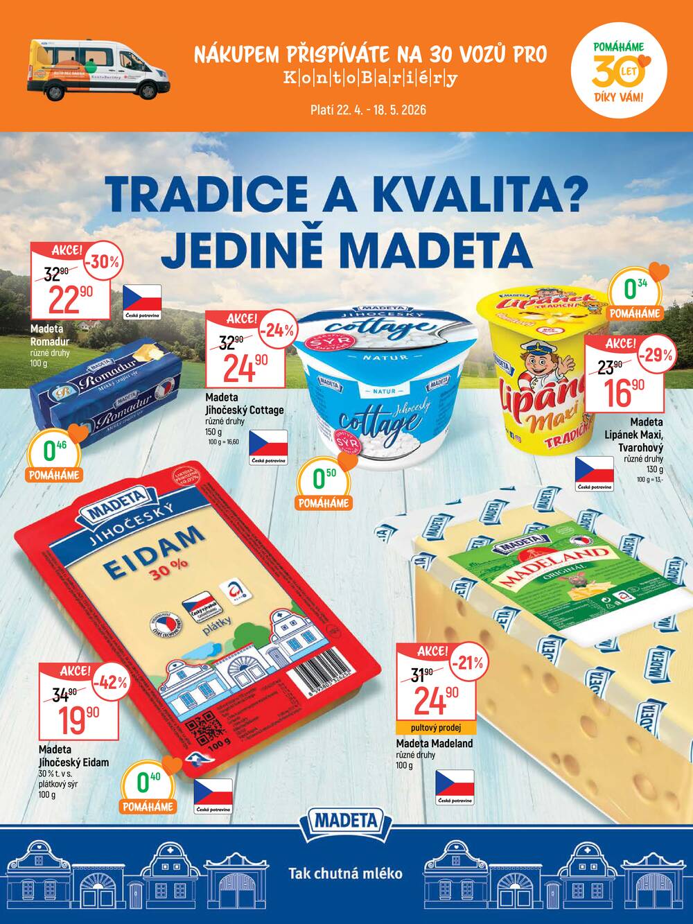 Akční leták Globus 22.4. - 18.5.2026 - Globus Jenišov u Karlových Varů