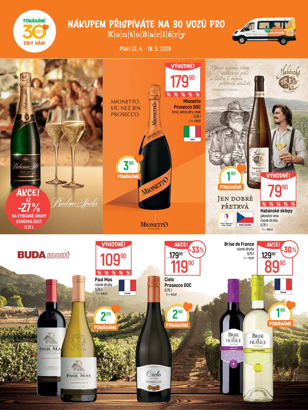 Akční leták Globus 22.4. - 18.5.2026 - Globus Jenišov u Karlových Varů