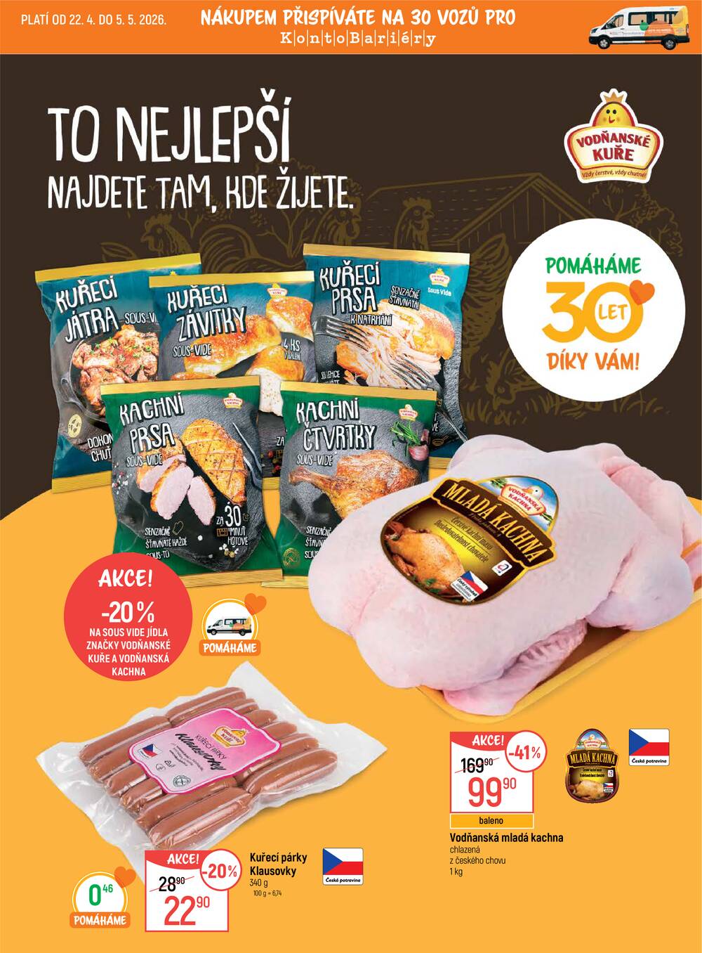 Leták Globus - Akční leták Globus 22.4. - 5.5.2026 - Globus Liberec - strana 2