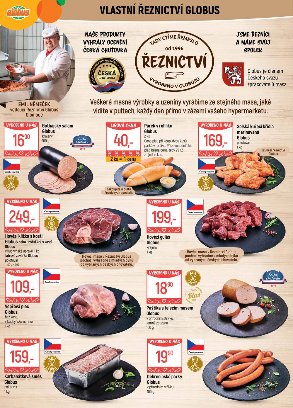 Leták Globus - Akční leták Globus 22.4. - 28.4.2026 - Globus Olomouc - strana 7