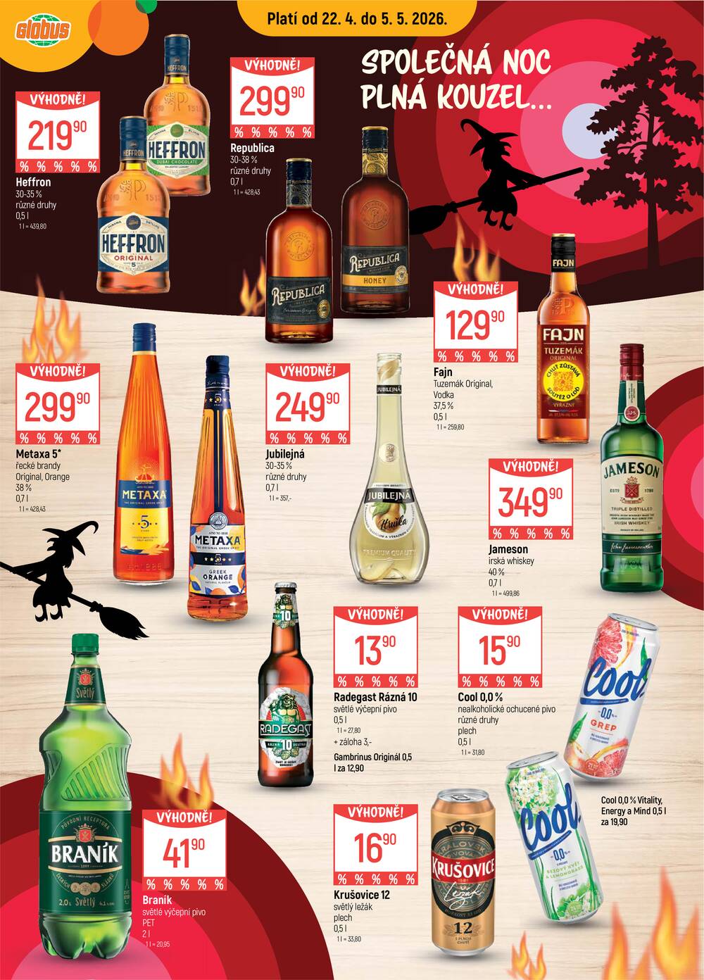 Akční leták Globus 22.4. - 28.4.2026 - Globus Olomouc