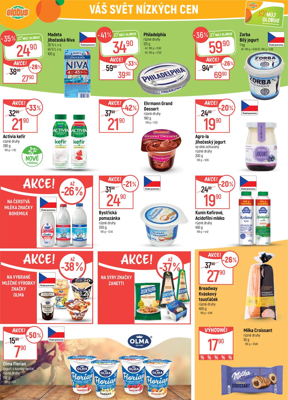 Leták Globus - Akční leták Globus 22.4. - 28.4.2026 - Globus Olomouc - strana 19