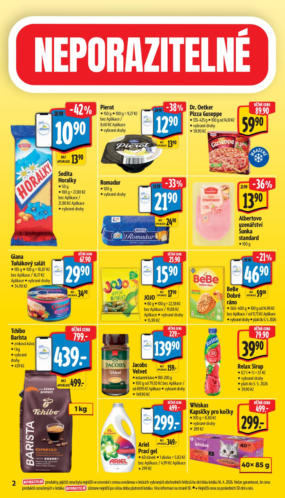 Albert Supermarket Jihomoravský od 22.4. do 28.4.2026