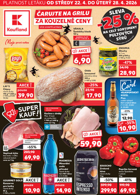leták Kaufland