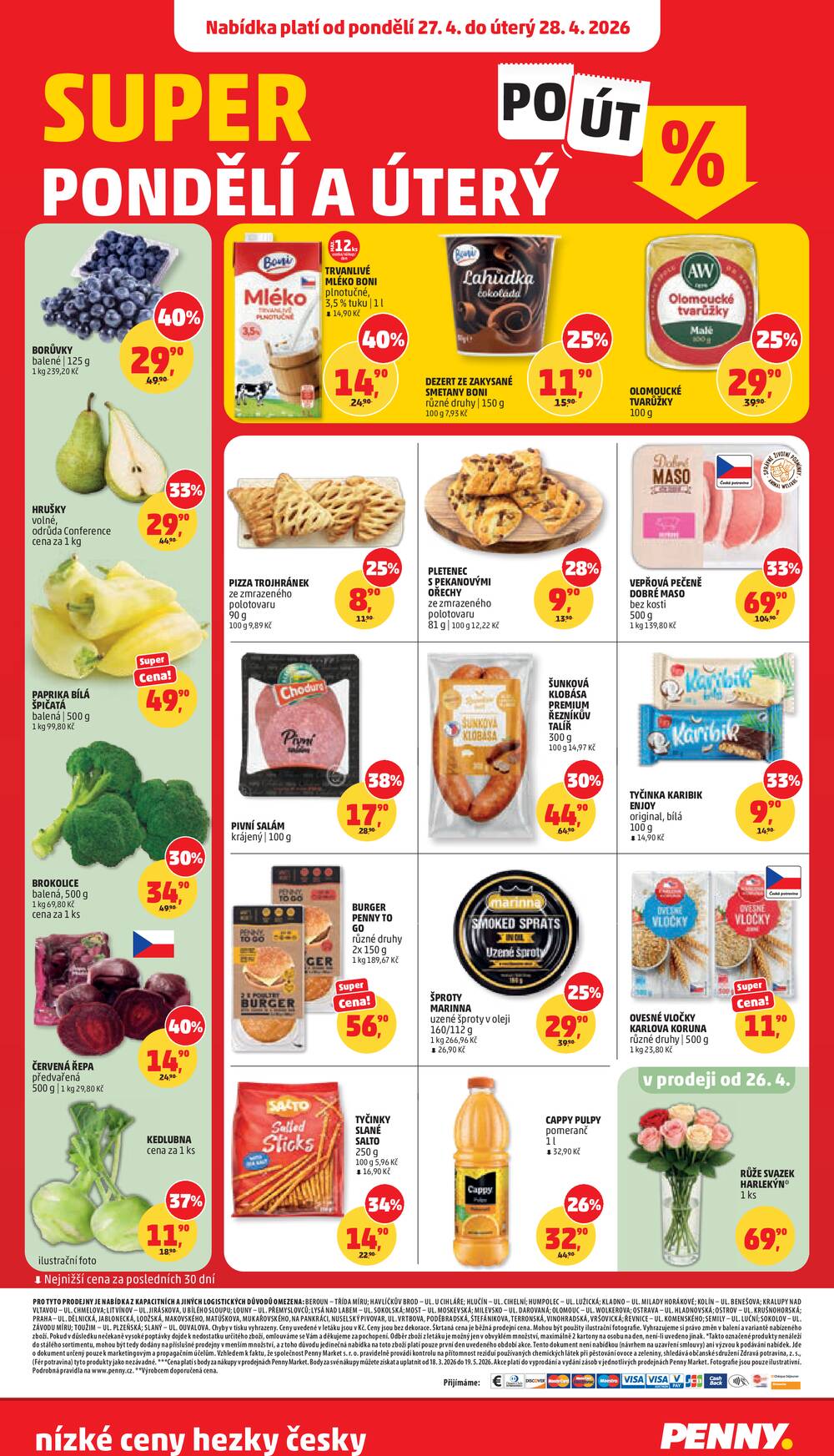 Penny Market od 22.4. do 28.4.2026