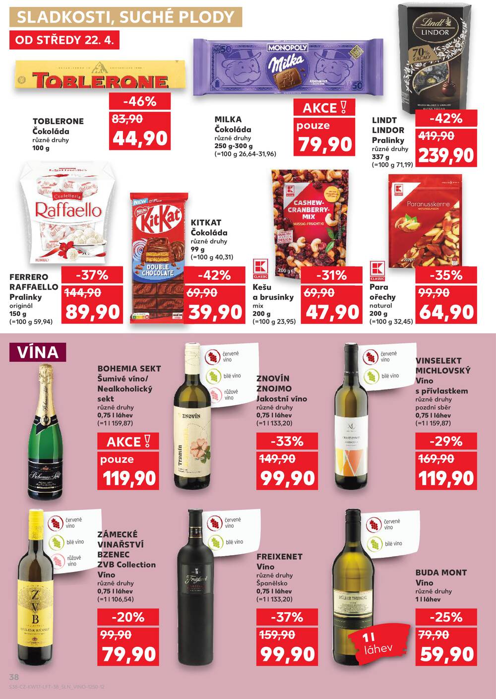 Kaufland 22.4. - 28.4. - Kaufland - Domažlice