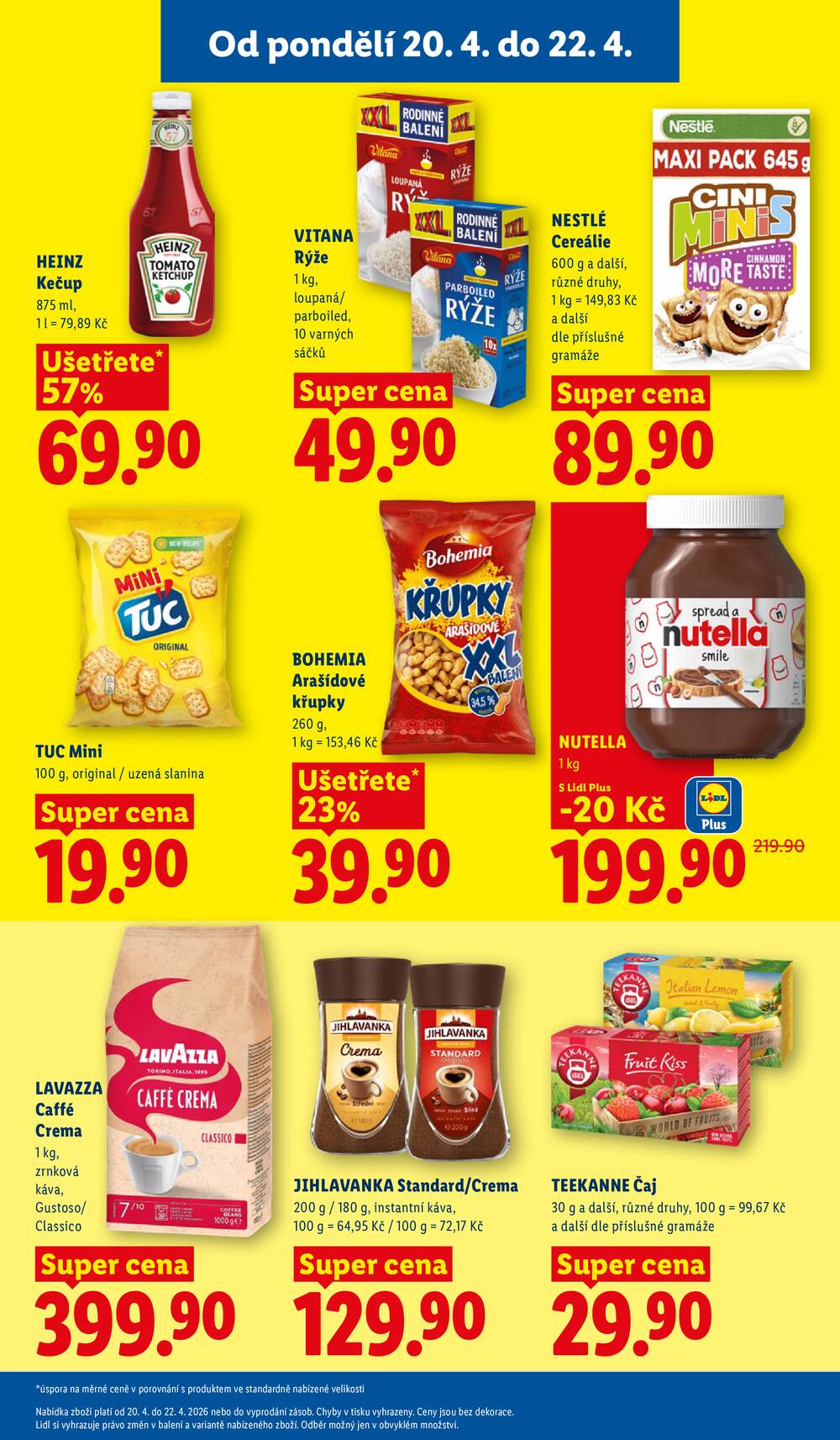 Lidl od 20.4. do 22.4.2026