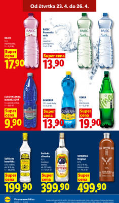 Lidl Čtvrtek od 23.4. do 26.4.2026