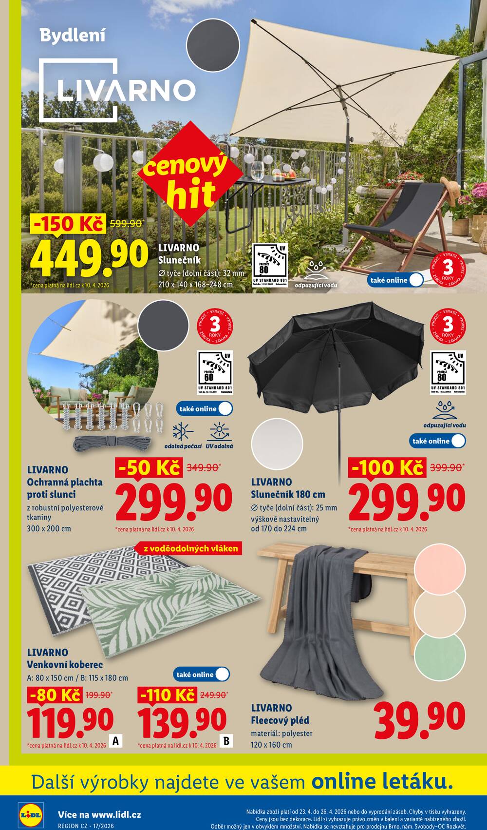 Lidl Spotřební zboží 20.4. - 26.4.