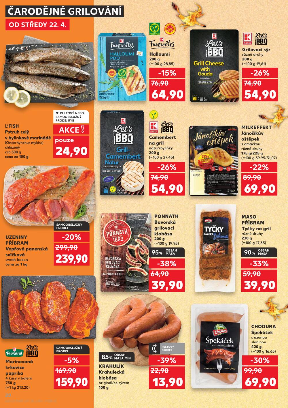 Kaufland 22.4. - 28.4. - Kaufland - Chrudim