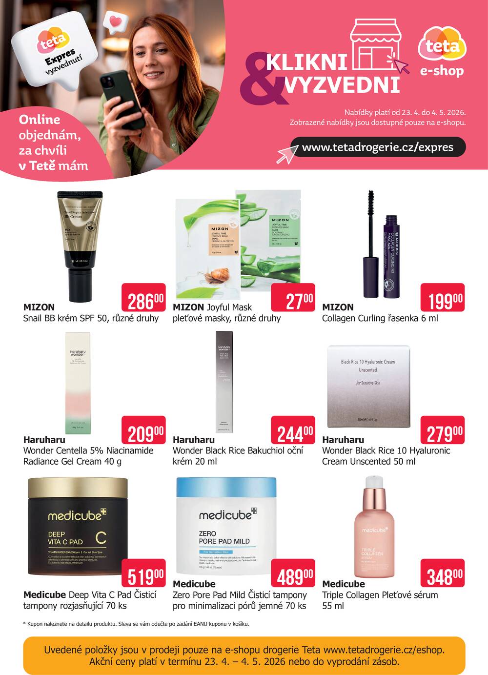 Leták Teta drogerie - Teta drogerie eshop od 23.4. do 4.5.2026 - strana 2