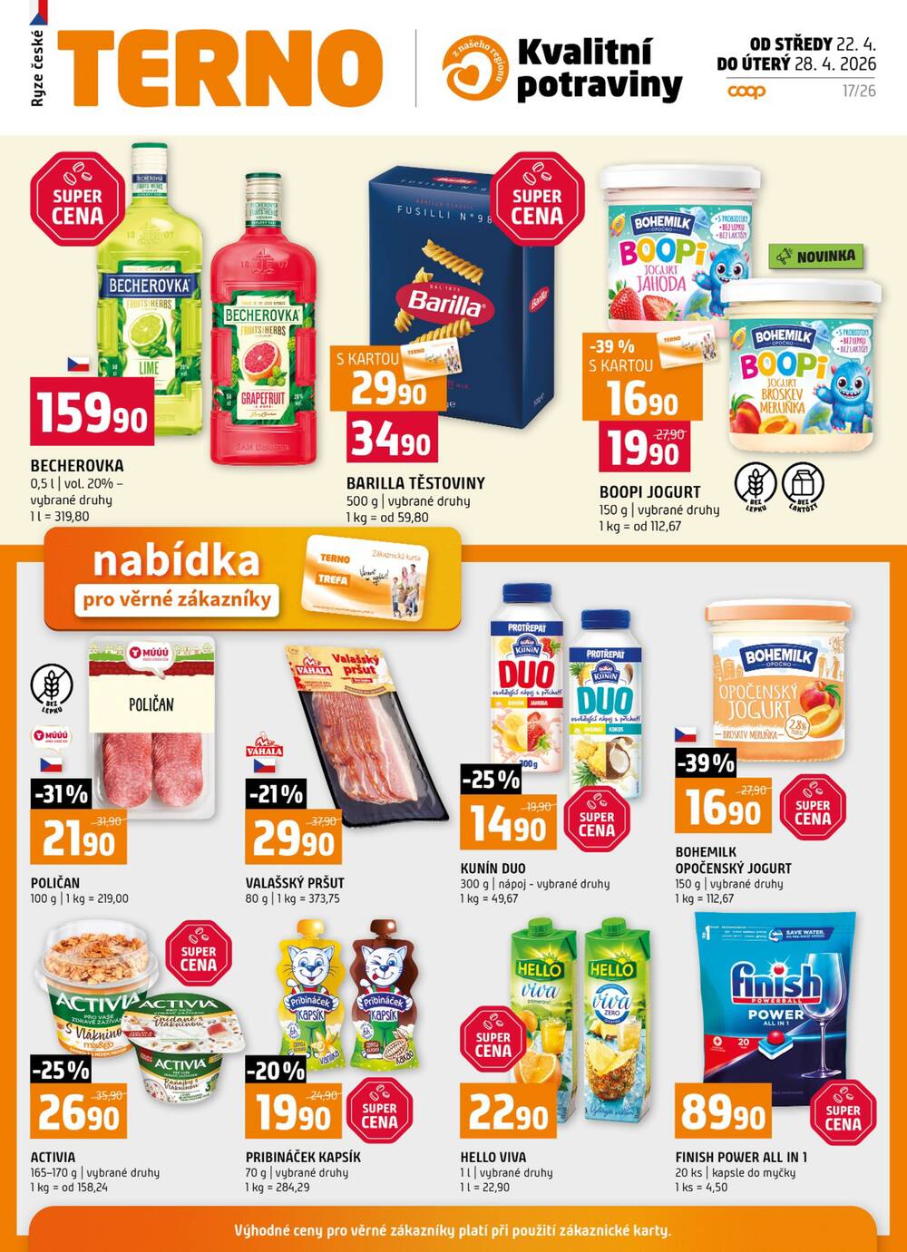 Leták Terno - Terno Tábor 22.4. - 28.4. - strana 20