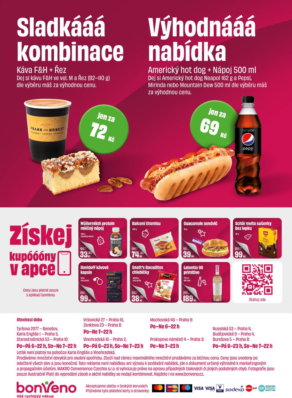 BonVeno  od 22.4. do 12.5.2026