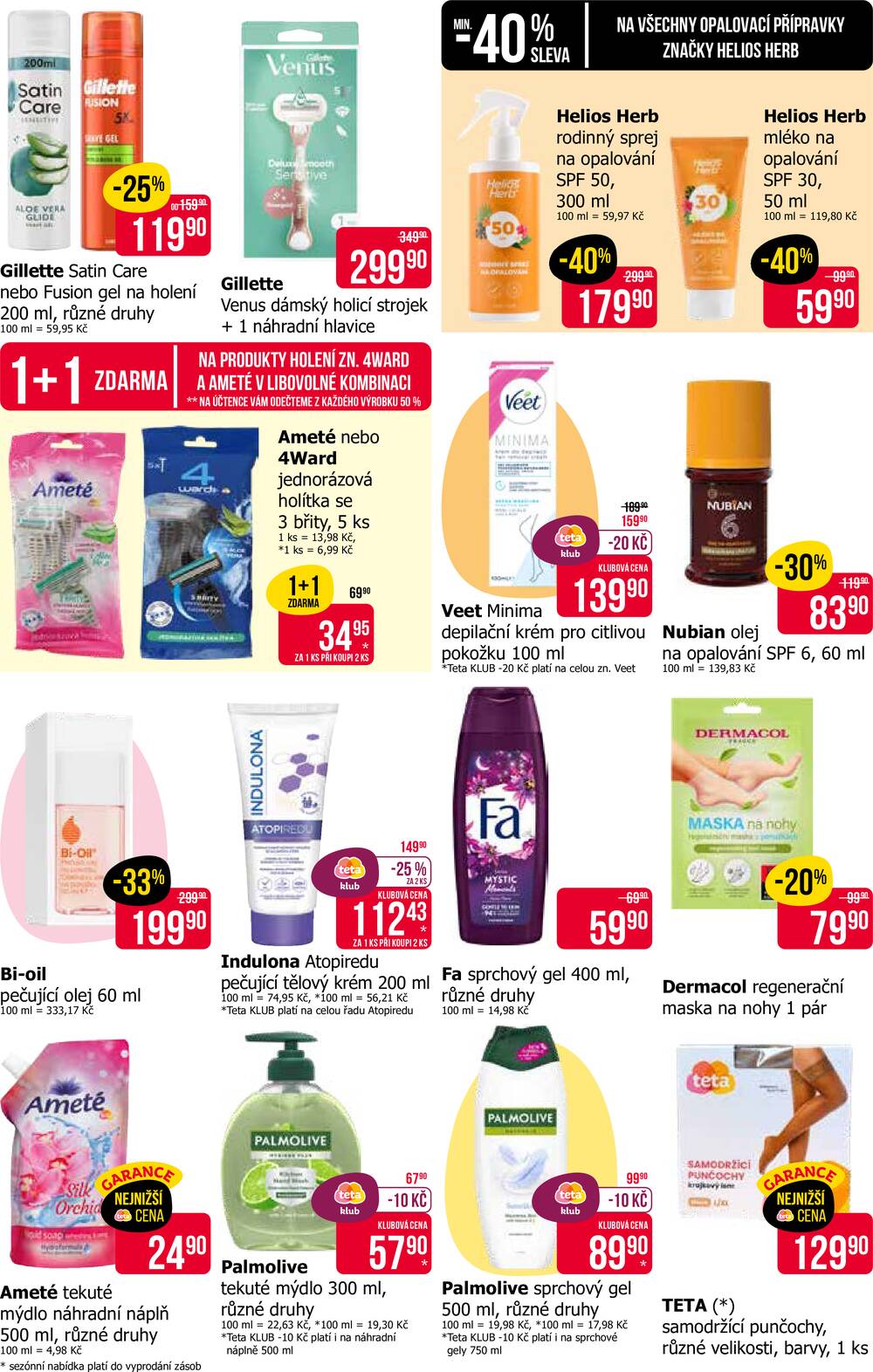 Leták Teta drogerie - Teta drogerie  od 23.4. do 4.5.2026 - strana 9