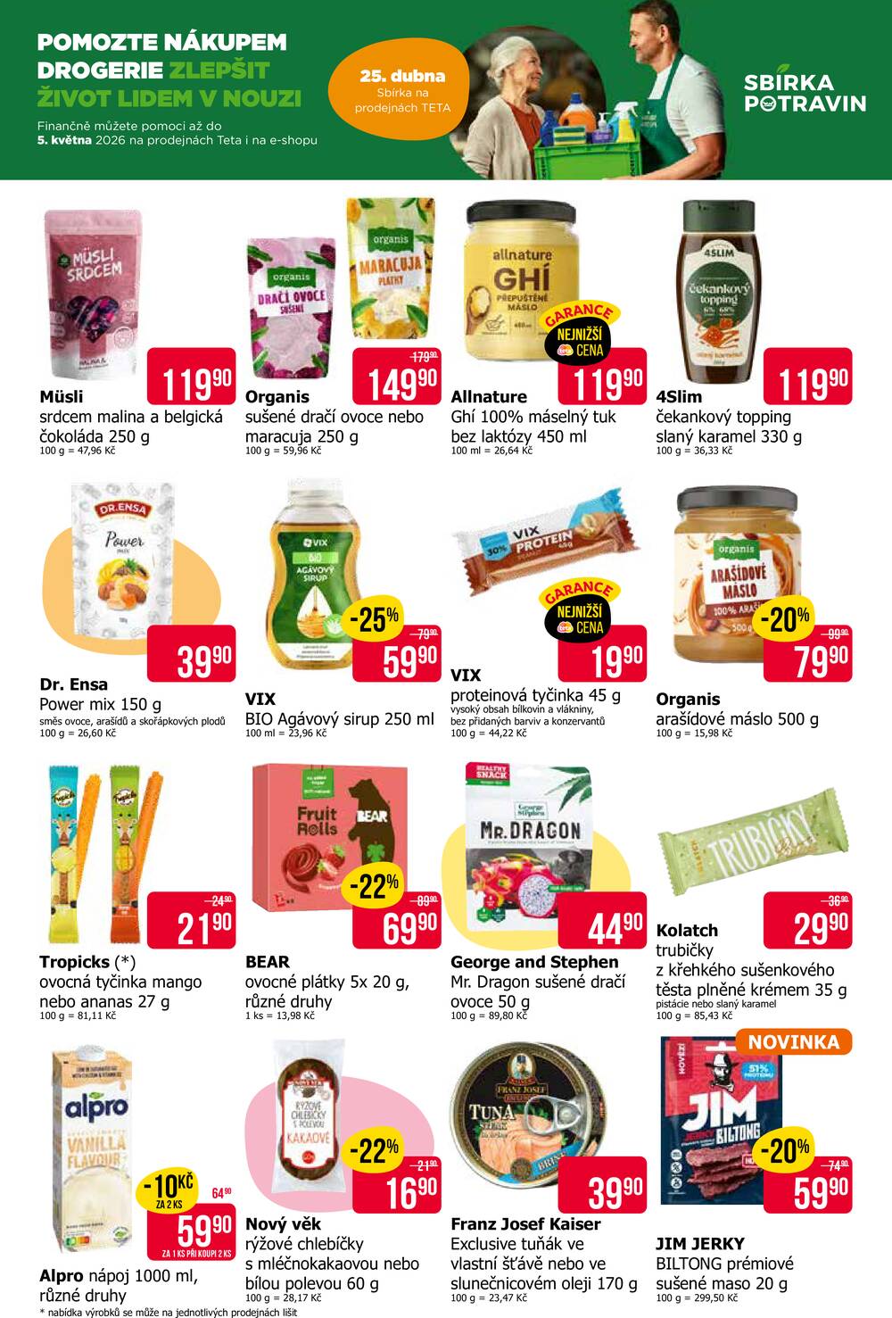 Teta drogerie  od 23.4. do 4.5.2026