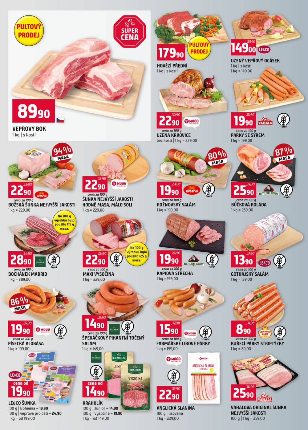 Terno České Budějovice, Třeboň, Trhové sviny, Bechyně, Týn nad Vltavou, Hradec Králové, Olomouc, Borovany, Zlín, Český Krumlov od 29.4. do 5.5.2026