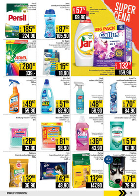 JIP Cash & Carry České Budějovice, Most, Náchod, Polička, Sušice a Svoboda nad Úpou od 22.4. do 28.4.2026