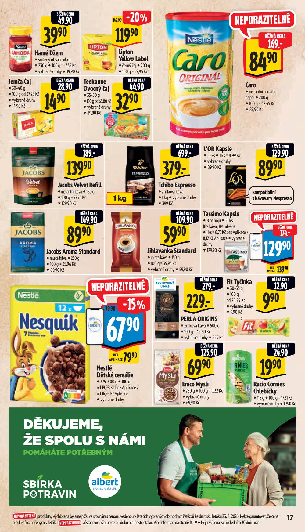 Leták Albert - Albert Supermarket od 29.4. do 5.5.2026 - strana 19