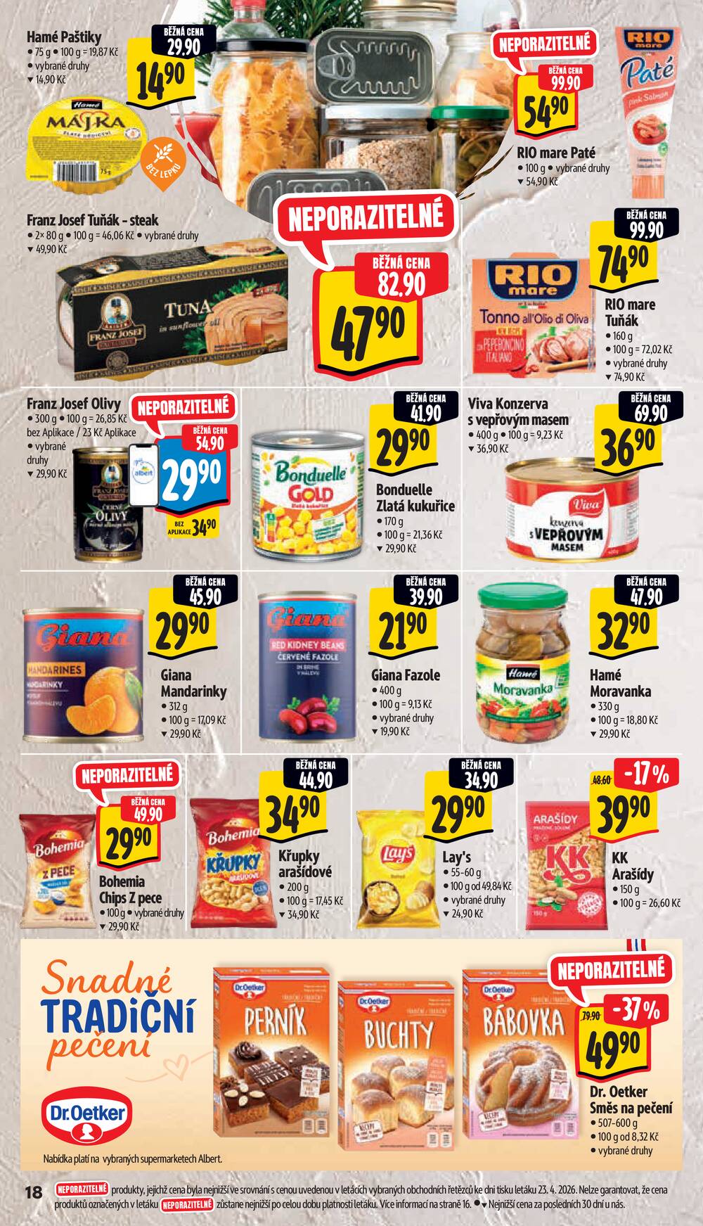 Leták Albert - Albert Supermarket od 29.4. do 5.5.2026 - strana 20