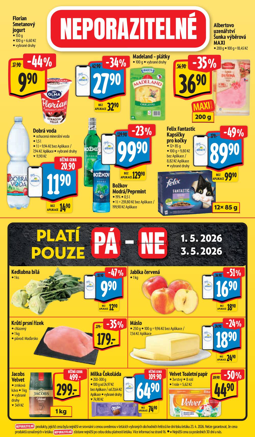 Albert Supermarket od 29.4. do 5.5.2026