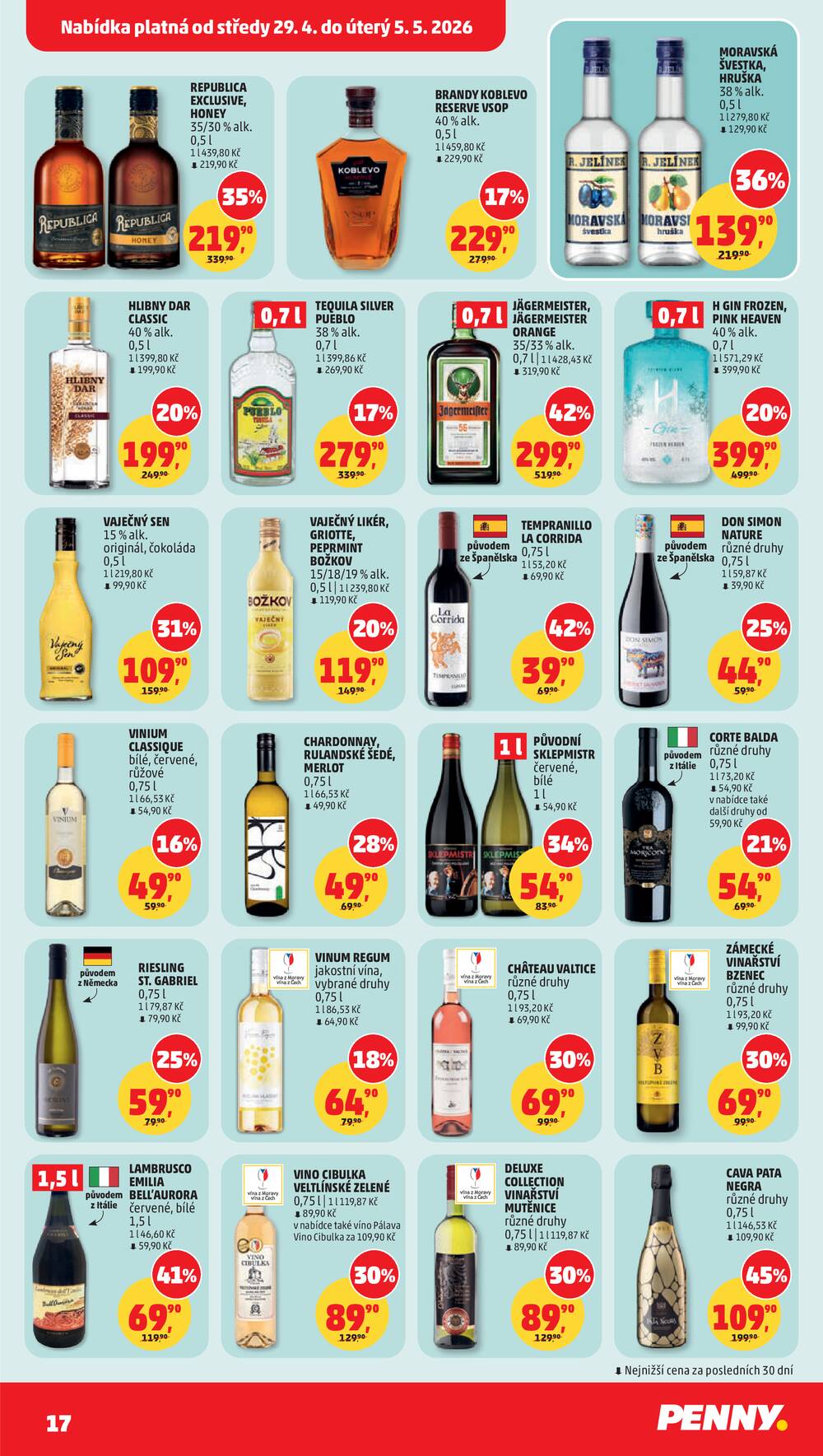 Penny Market od 29.4. do 5.5.2026