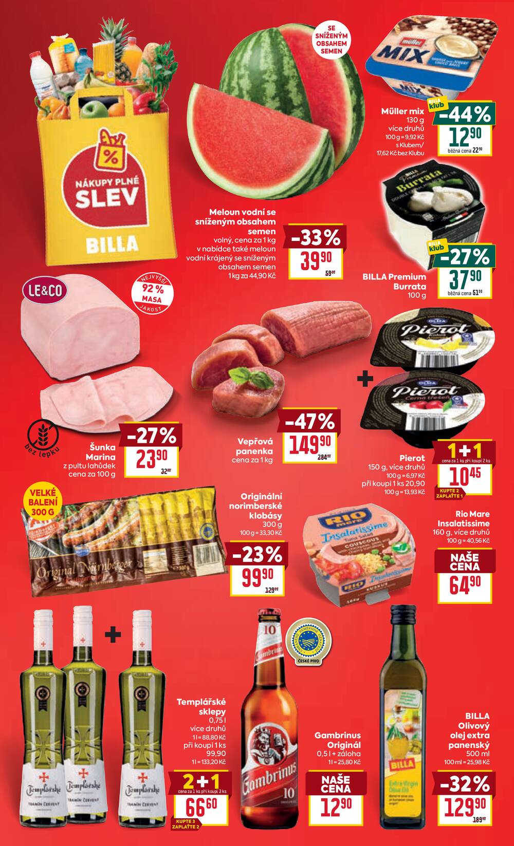 BILLA od 29.4. do 5.5.2026