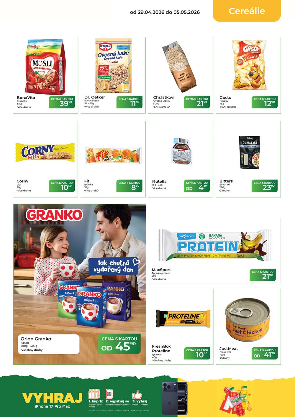 Leták Tamda Foods - Tamda Foods od 29.4. do 5.5.2026 - strana 25