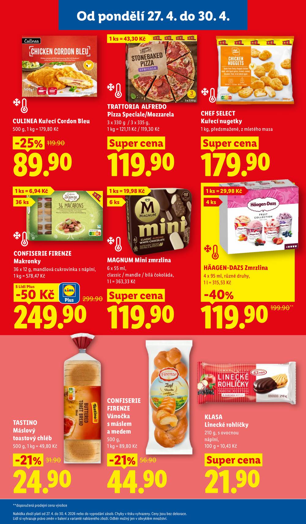 Lidl od 27.4. do 30.4.2026