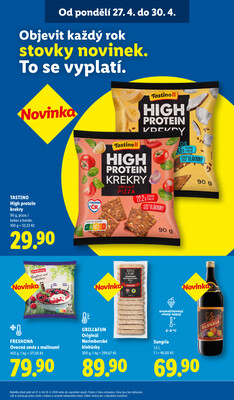 Lidl od 27.4. do 30.4.2026