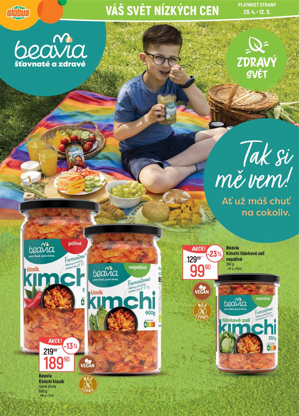 Akční leták Globus 29.4. - 5.5.2026 - Globus České Budějovice