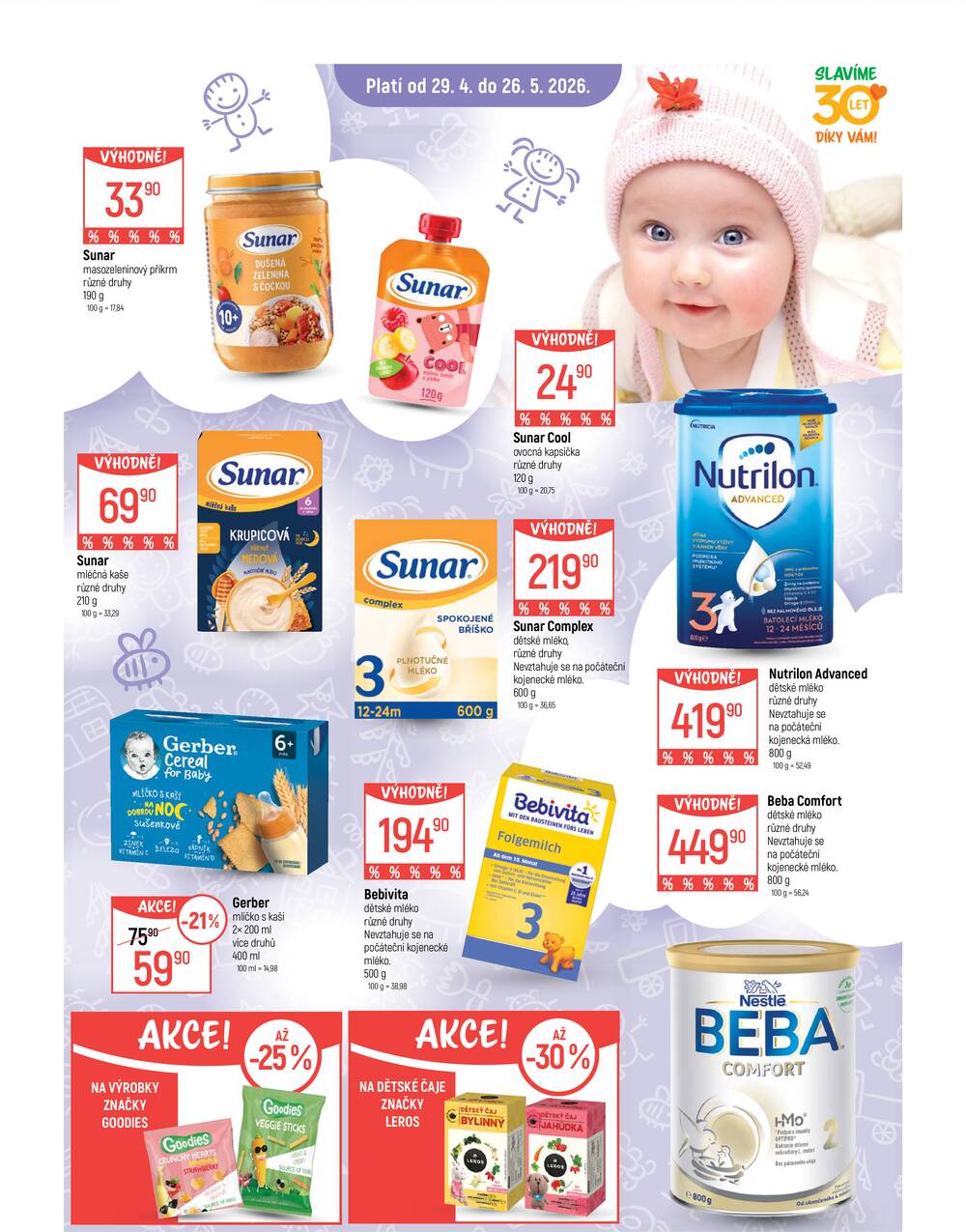 Akční leták Globus 29.4. - 26.5.2026 - Globus Chomutov