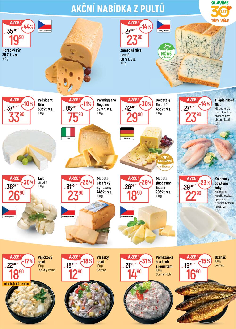 Akční leták Globus 29.4. - 5.5.2026 - Globus Chomutov