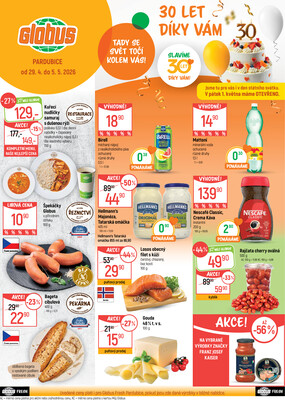 leták Globus