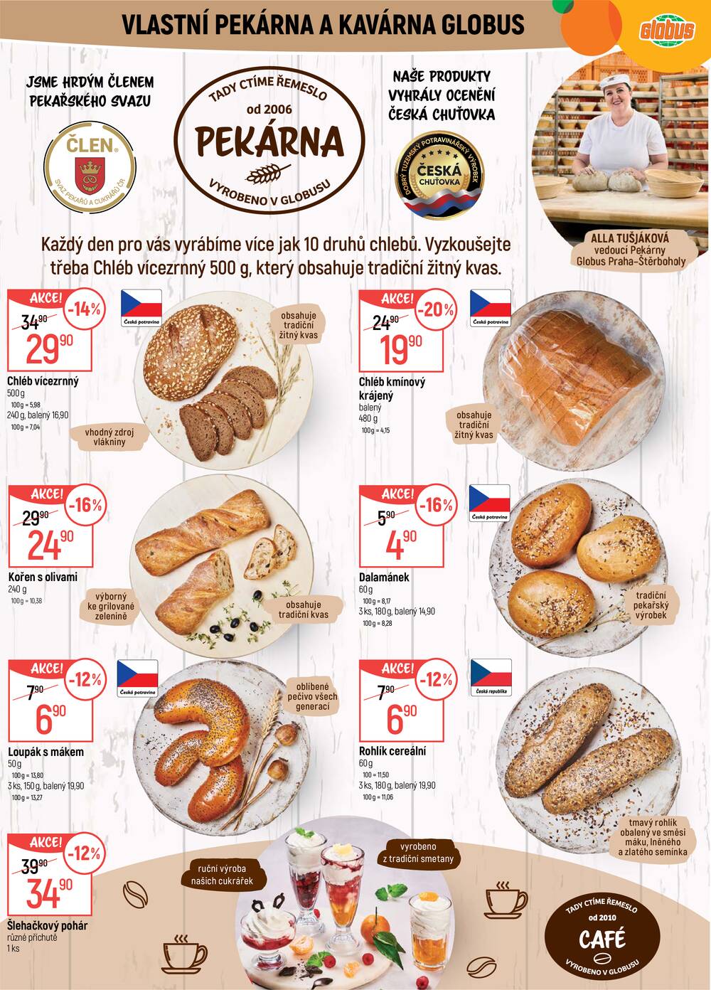 Akční leták Globus 29.4. - 5.5.2026 - Globus Praha - Štěrboholy