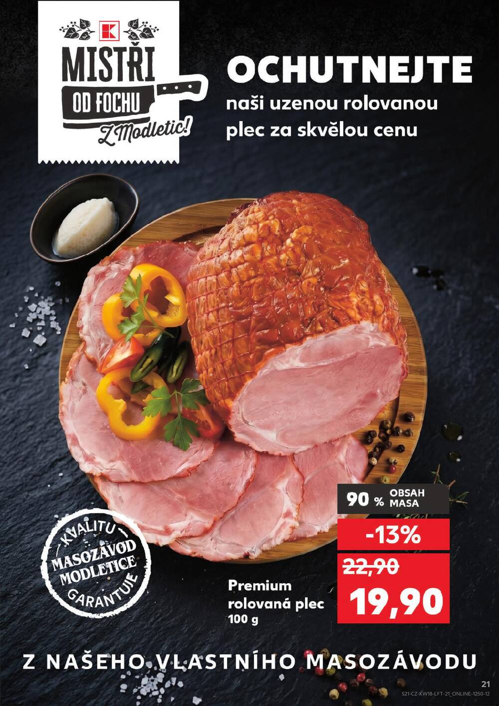 Leták Kaufland - Kaufland 29.4. - 5.5. - Kaufland - Praha 8 (Libeň) - strana 21
