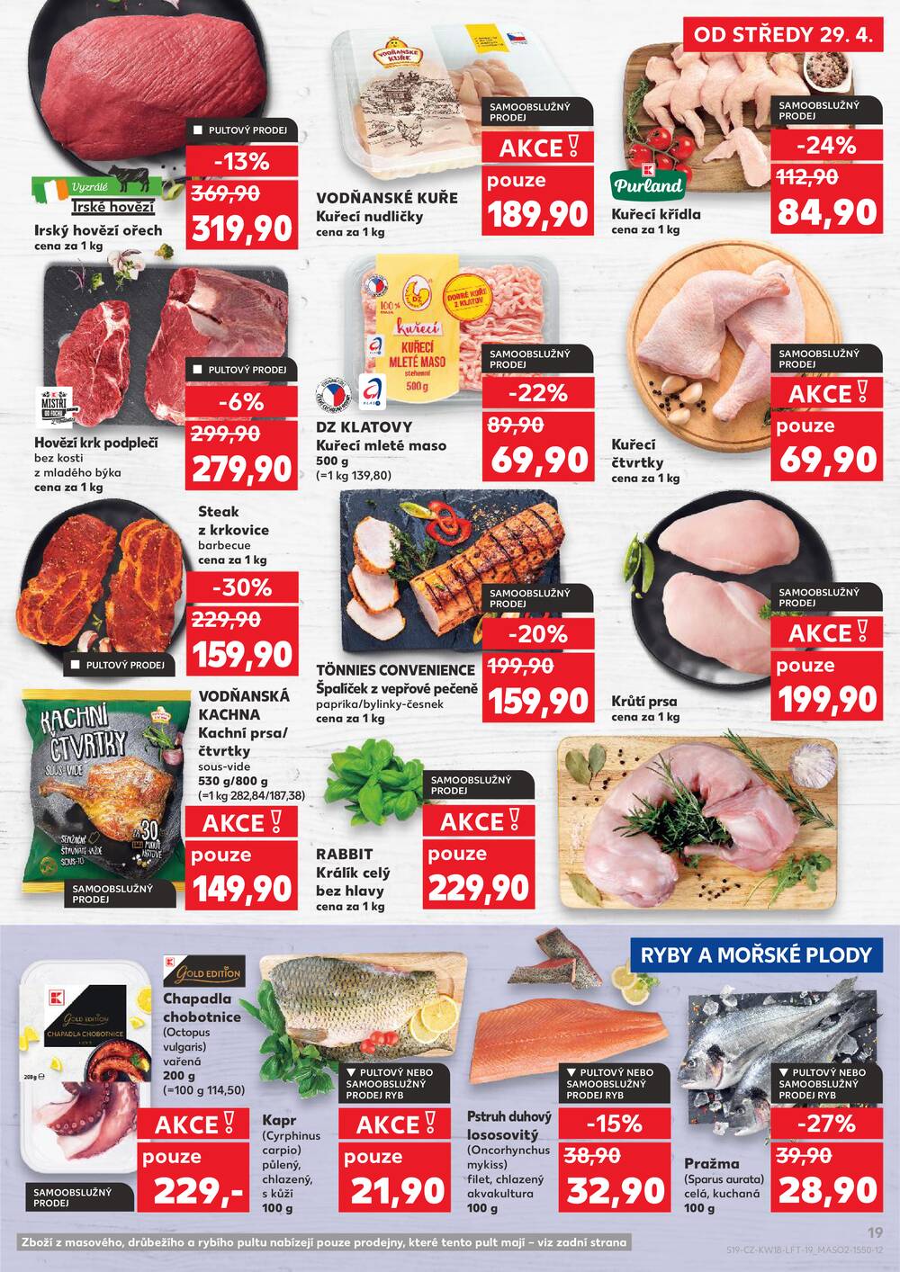 Kaufland 29.4. - 5.5. - Kaufland - Svitavy