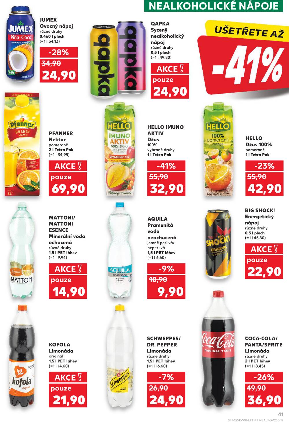 Leták Kaufland - Kaufland 29.4. - 5.5. - Kaufland - Otrokovice - strana 41