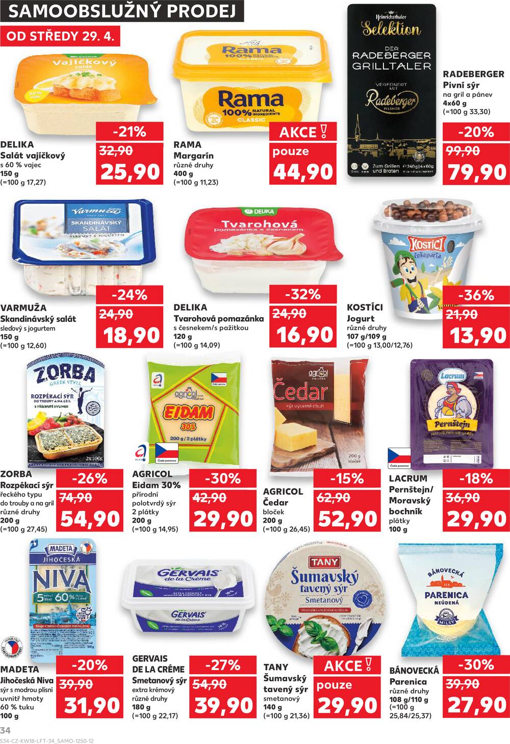 Kaufland 29.4. - 5.5. - Kaufland - Zlín - Vršava