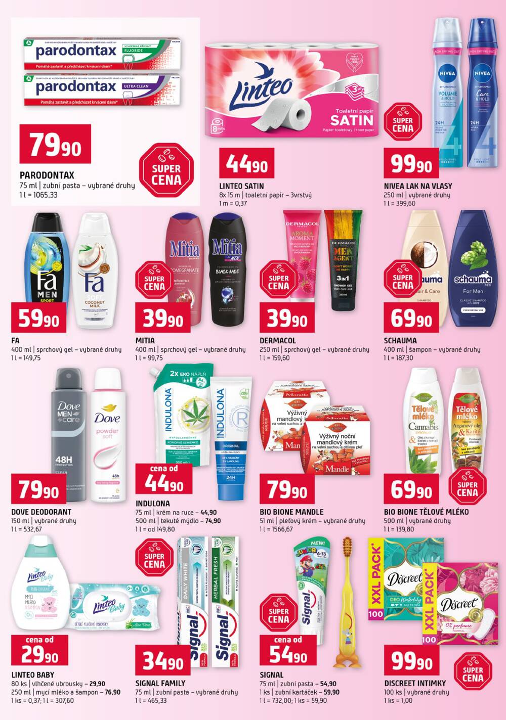 Leták Terno - Terno Prachatice, Tábor, Strakonice a Blatná 29.4. - 5.5. - strana 14